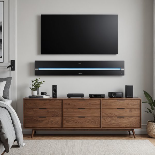 Optimisez votre espace avec une barre de son dans une chambre